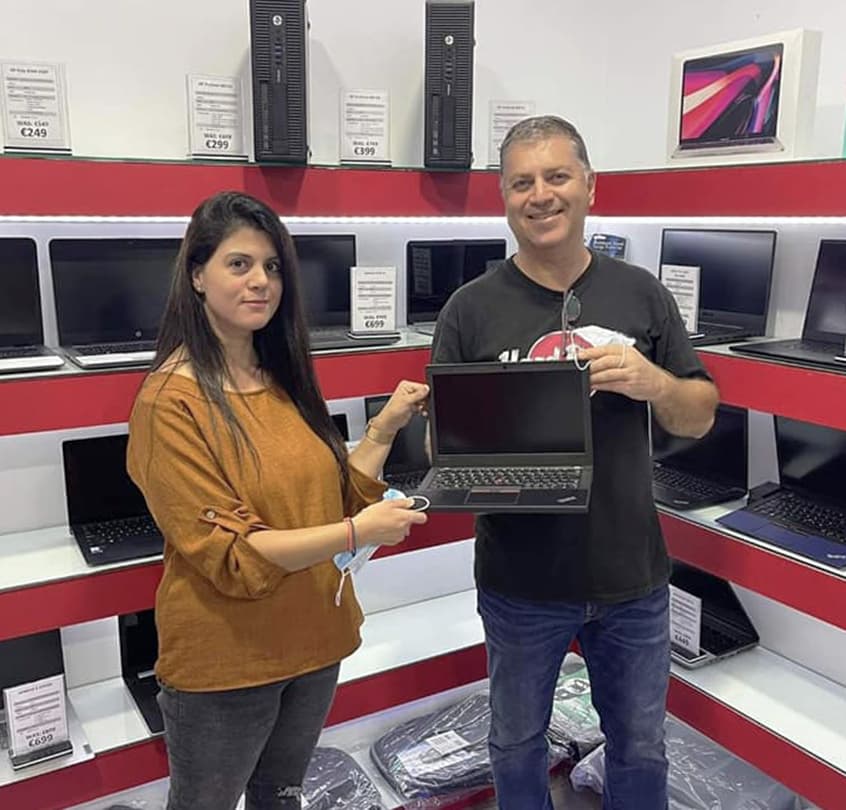 The Laptops Clearance team at our Nicosia store