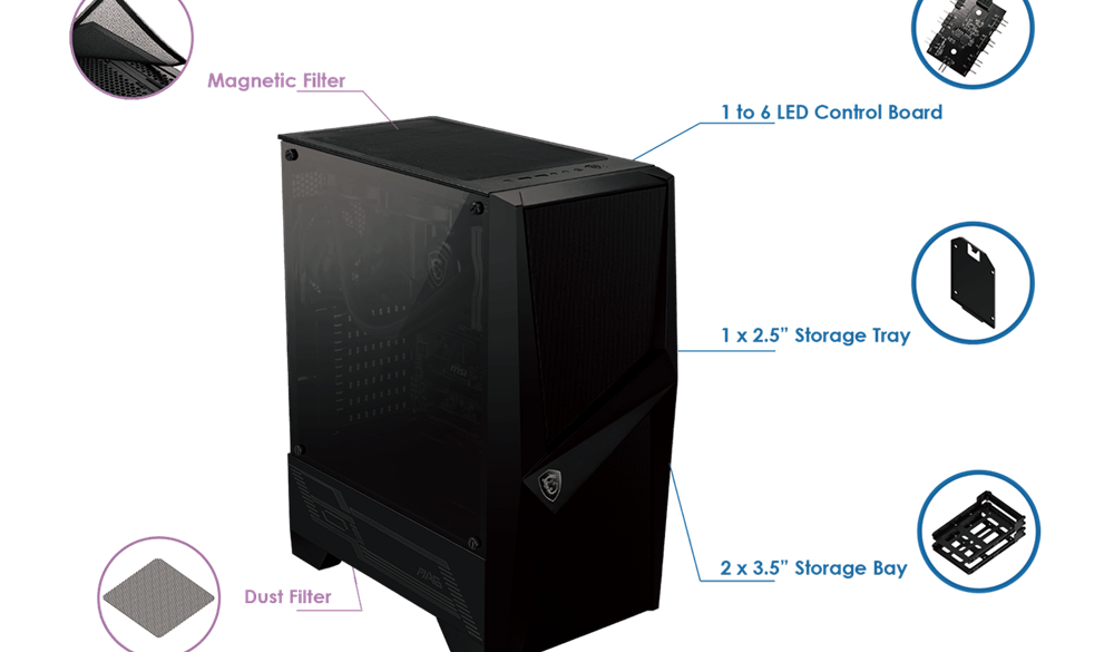 MSI MAG FORGE 100R Gaming - Image 4