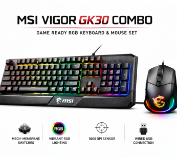 Msi Vigor GK30 Combo