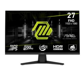 MSI MAG 274FDE 27” Full HD Rapid IPS 200 Hz Gaming Monitor
