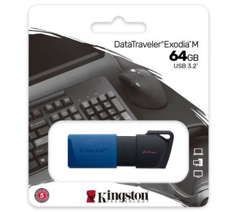 Kingston® DataTraveler® Exodia™ M 64GB  USB 3.2